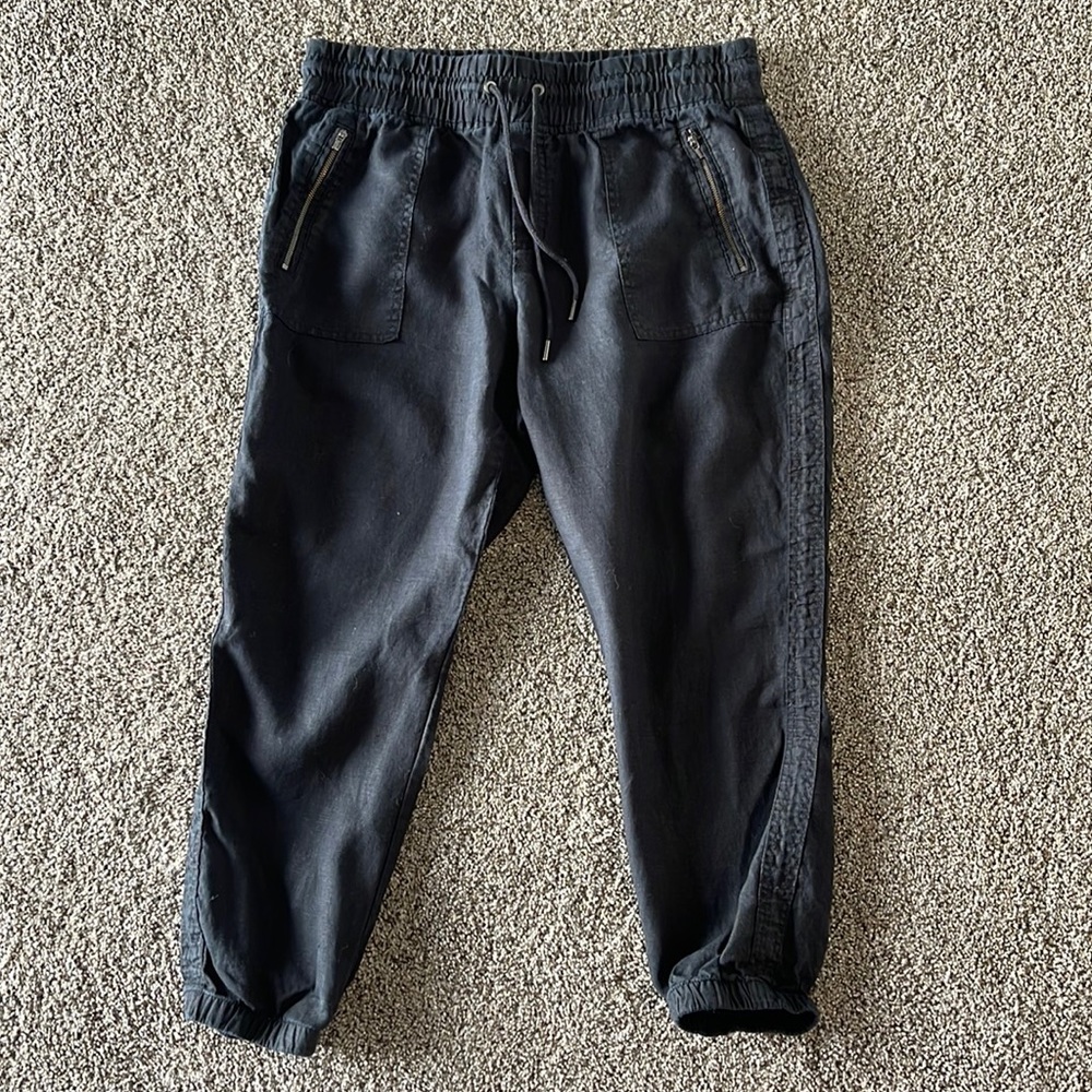 Athleta Cabo Linen Pants. Jogger style. Size 14P. Adorable!!